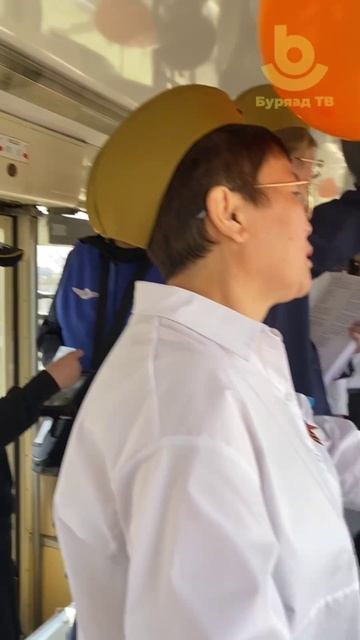 Эдэ үдэрнүүдтэ Улаан-Үдэ хотын гудамжануудаар 7 дугаартай «Илалтын трамвай»