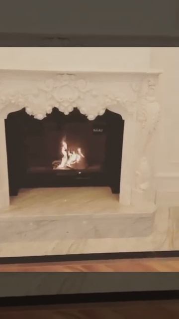 Камин из мрамора Сивек!