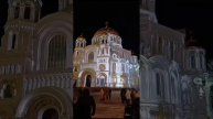 Пасхальная инсталляция на храме