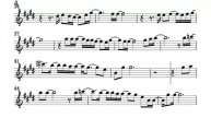 Ako'y Sa'yo, Ika'y Sa Akin Alto Sax Lower Key Sheet Music Backing Track Partitura IAXE