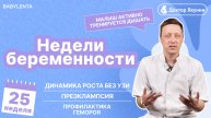 25 неделя беременности: что чувствует мама и как растет малыш? 🤰✨