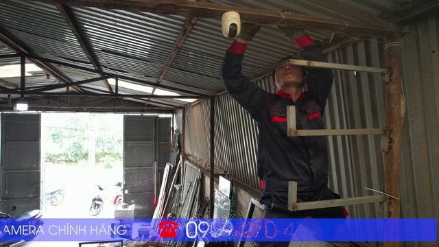 Lắp Camera Imou Cruiser IPC - GS7EP - 5M0WE cho xưởng nhôm kính