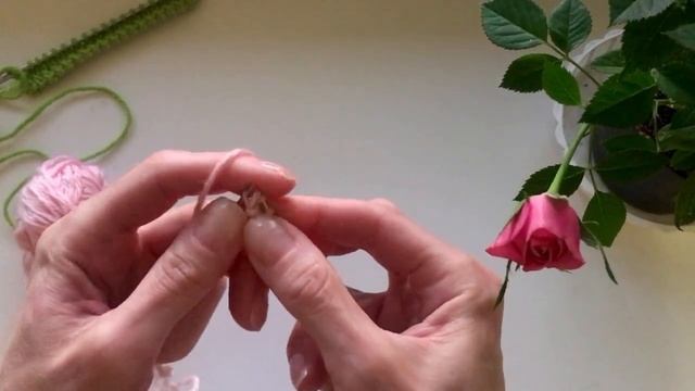 🤩Зубчатый набор петель спицами
