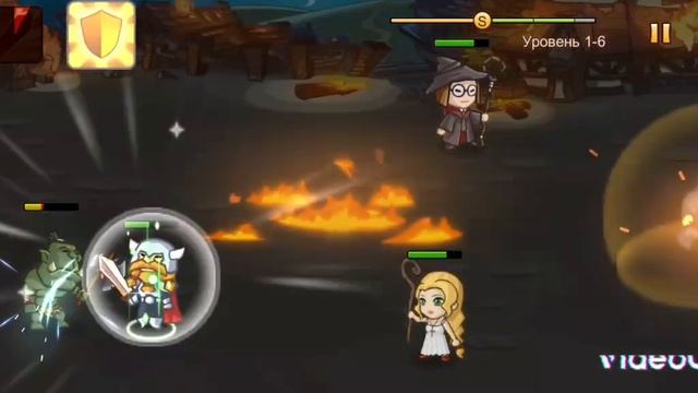 Полние прохождение Pocket heroes #1
