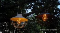 Подвесной светильник на солнечной батарее Solar ЛИВЕЛЛО, коричневый, 22 см, 512000800-2