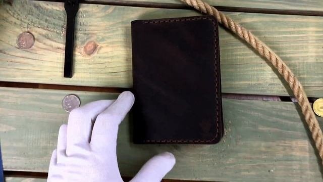 Обложка для паспорта ручной работы