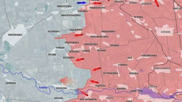 Южный фронт на 7 мая Днепропетровская рядом.