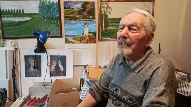 Поэт самоучка В.А.Поляков -"Осенняя пора"