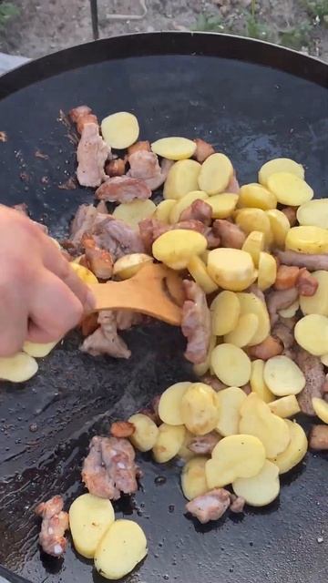 смажена картопля #смачнакухня #приготовление #cooking #food