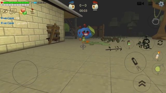 😂ВЫЖИВАЕМ ОТ ХАГГИ ВАГГИ В ЧИКЕН ГАН! | Chicken Gun