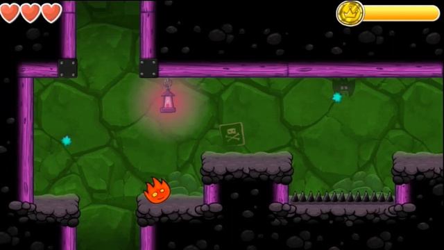 ОГОНЬ И ВОДА ПРОТИВ ЗОМБИ НОВЫЙ КРАСНЫЙ ШАРИК мультик игра про ШАР RED BALL 4 Volume 5 INTO THE CAV