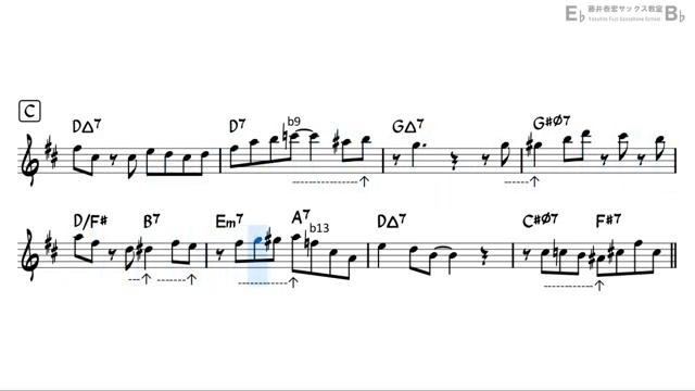 Its All Right with Me - Backing Track with Sheet Music for Alto Sax [get-save.com]