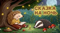 Детям сказка на ночь - ЁЖ И БАРСУК