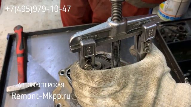 Разборка и диагностика МКПП Opel Zafira - ремонтируем мкпп F17 (3.94)