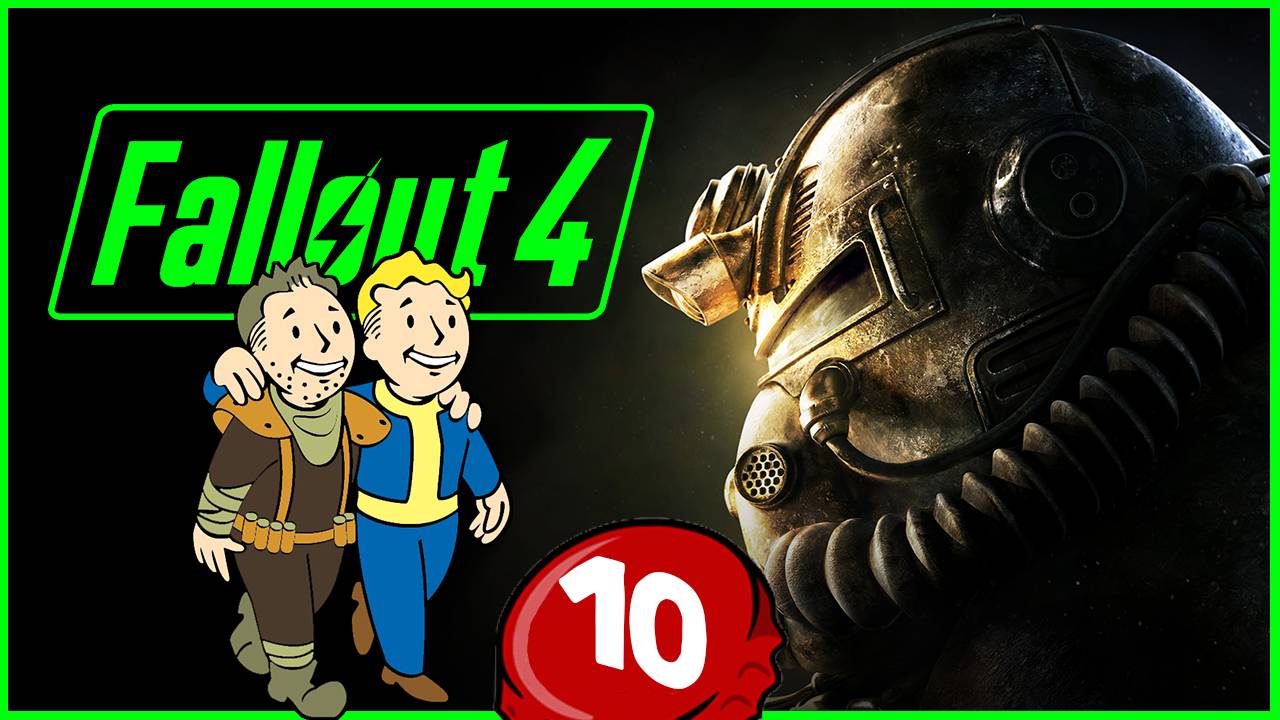 Живые пустоши зовут - Fallout 4 - русская озвучка - стрим 10