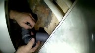 Устранение течи канализационной трубы без полной разборки.