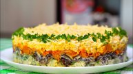 Этот САЛАТ СРАЗУ стал нашим любимчиком! БЕЗ мяса на праздничный стол | Кулинарим с Таней