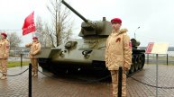 Новые экспонаты в парке Победы