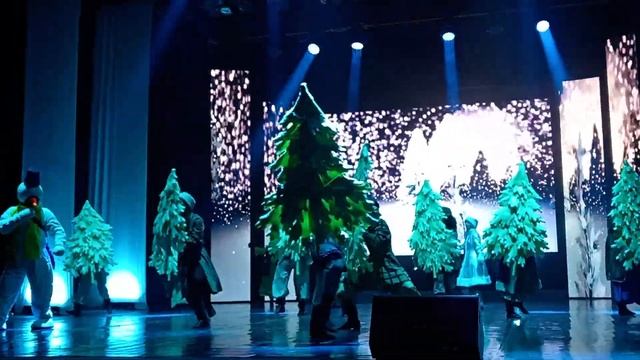 Волшебный лес блудит Снегурочку и Снеговика !5 января 2024 г.