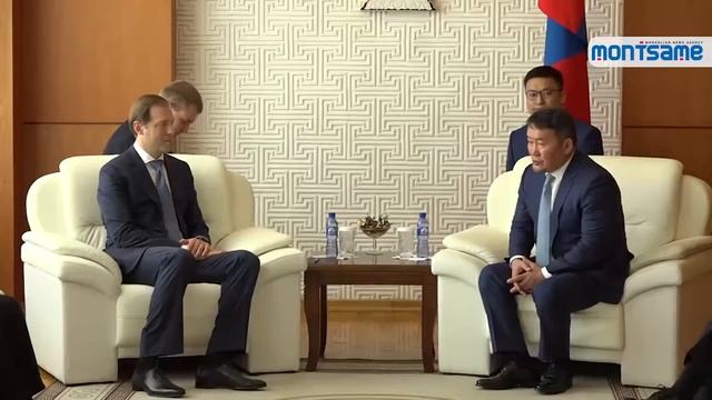 ОХУ-ын Аж үйлдвэр, худалдааны сайд Д.В.Мантуров Монгол Улсын Ерөнхийлөгч Х.Баттулгад бараалхлаа