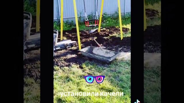 установка качелей воронеж