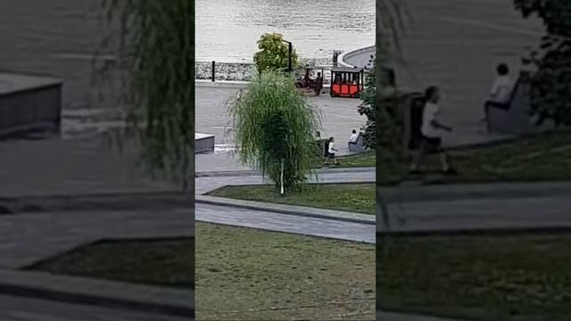 240709 Стрим и чат Дмитрия из Орла Вид с Пролетарской горы Левашова слияние рек Орлик Ока город Орё