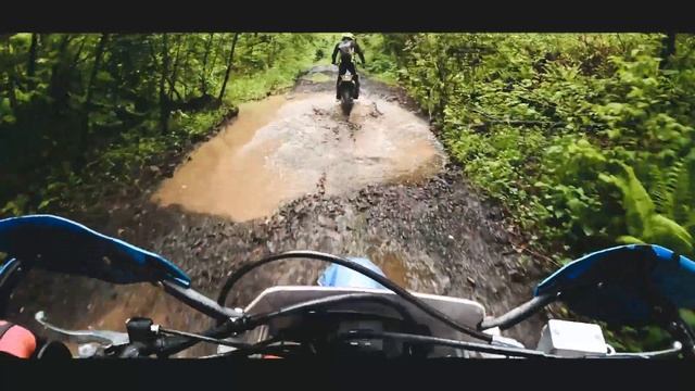 От солнца к дождю: мотопутешествие к водопадам. Прохват на водопады в дождь