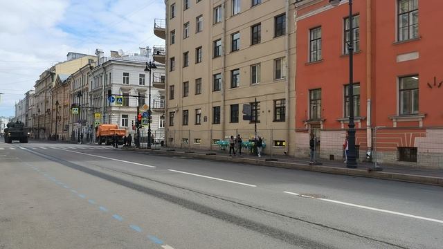 Репетиция Парада Победы в Санкт-Петербурге, продолжение.