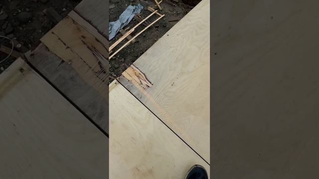 Правильный монтаж фанеры на деревянном перекрытии #об