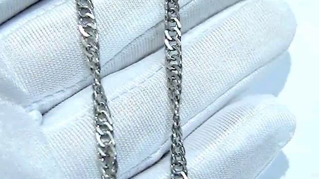 Серебряная цепь 925 пробы без камней 2200000228796