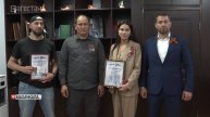 Сотрудники РГВК «Дагестан» удостоены наград добровольческого отряда «Каспий»