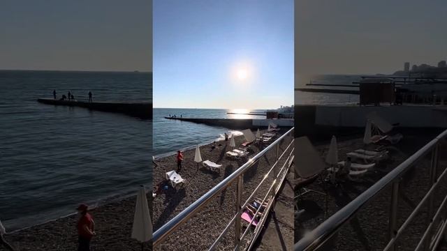 #сочи  _нские пляжи Бытха