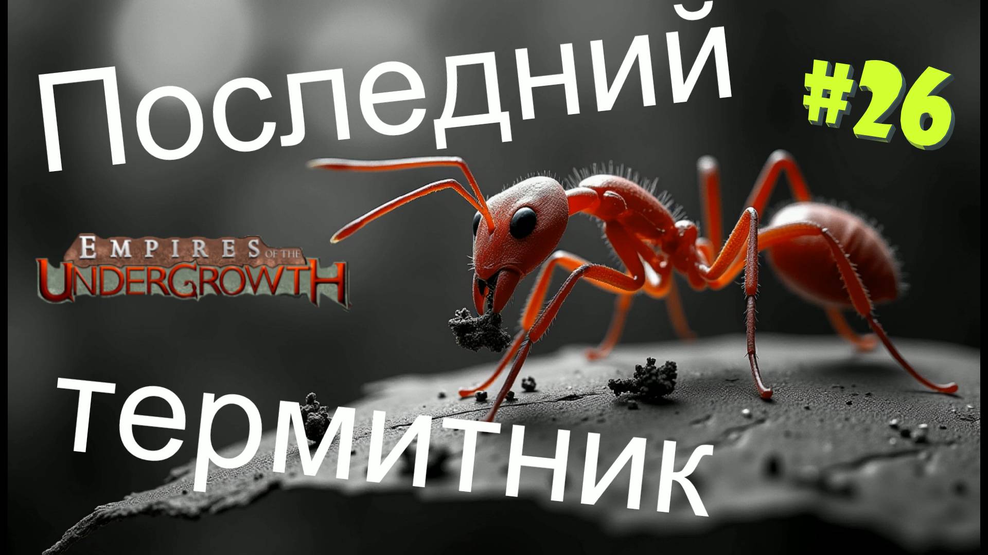 Поменялись местами с Термитами! #26 Empires of the UnderGrowth