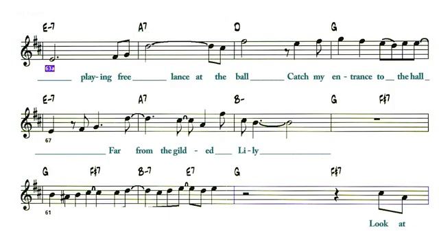 I Would Like to Dance - ( Eb 🎷)
