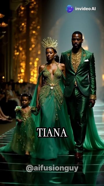 Disney Princess Family Fashion Show #princess #disney #family #aiart #fusion #fashion