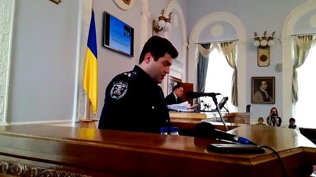 отчет начальника горуправления милиция