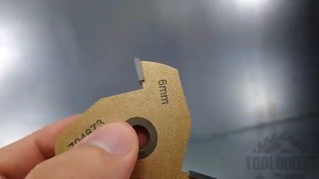 Сменные диски режущего типа пазовые (крепление с помощью гайки) Z=3