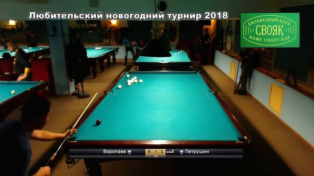 Воропаев - Петрушин Любительский Новогодний Турнир БК "СВОЯК" 2018