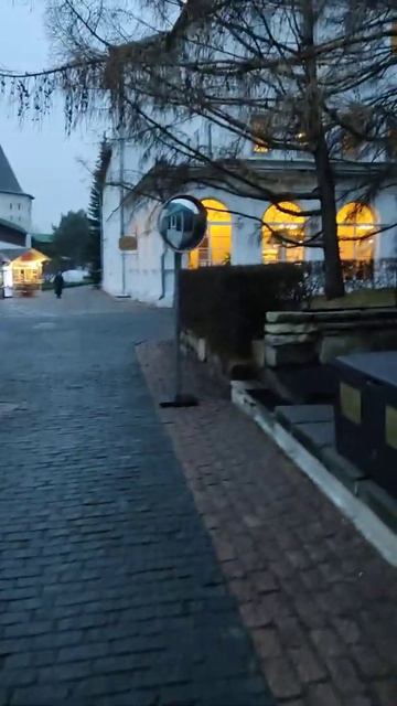 Новоспасский монастырь. Вхождение во врата. Вечер. Мос