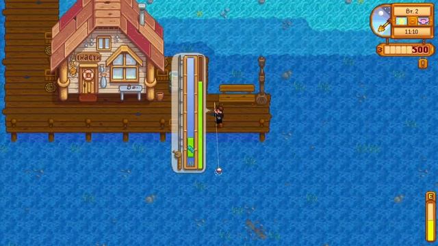 Спокойный геймплей Stardew Valley