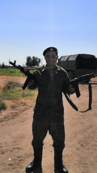 Вернулся домой живой