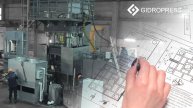Гидравлический колонный пресс Гефест1600К, аналог ДА2242