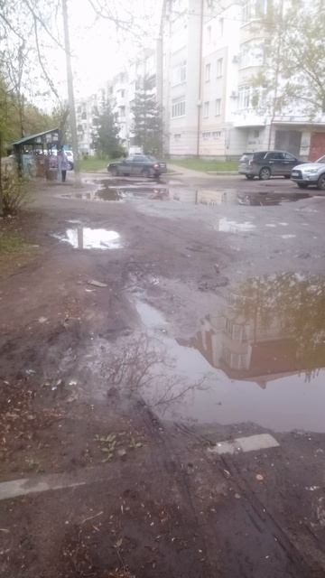 дорога ям во двор_улСвердлова_Ярославль_май2025