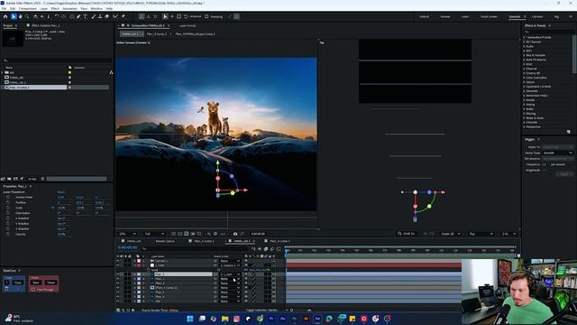 Как создать эффект параллакса в After Effects и сделать свою анимацию потрясающей