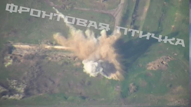 Точнейшая работа Краснополем-М2 по позициям всушников.