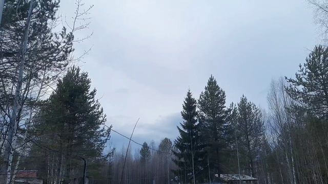 Как движется небо весной. Таймлапс