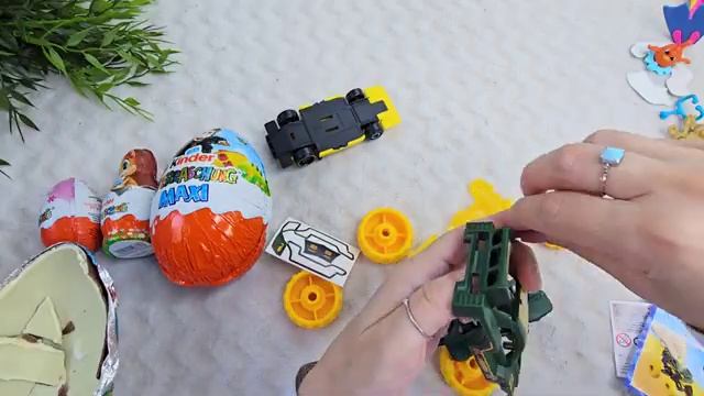 ASRM ОГРОМНОЕ ЯЙЦО KINDER SURPISE РАСПАКОВКА I