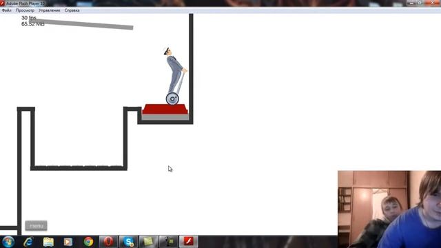 Играем в HAPPY WHEELS