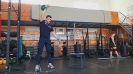 Народные игры ГТО 2025, "Иду на рекорд", рывок гири