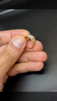 Кольцо-золото 585 пробы 1,83 гр. Размер: 16,0